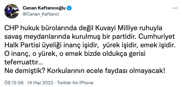 Canan Kaftancıoğlu'nun parti üyeliği düşürüldü Yargıtay siyasi yasağı başlattı! Karara ilk tepki - Resim: 0
