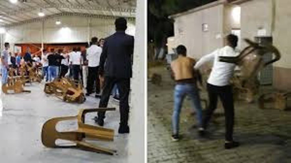 Düğünde istek parça kavgası! Sandalyeler havada uçuştu - Resim: 0