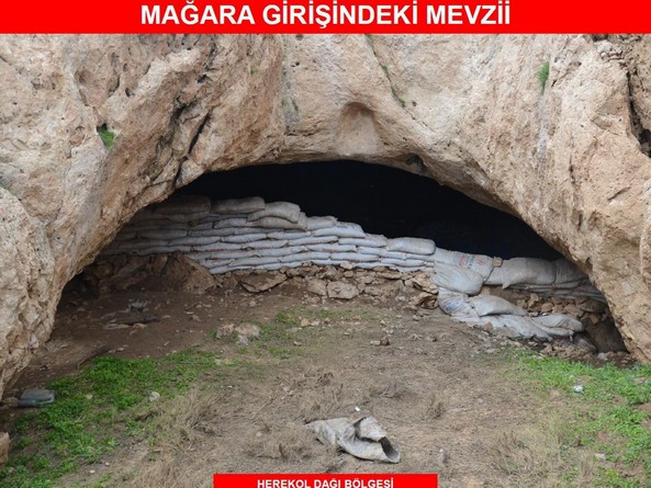 PKK'ya ağır darbe birden çok mağara tespit edildi - Resim: 3