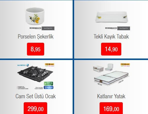 BİM'de ay sonu indirimi! BİM 26 Nisan 2019 Cuma Aktüel ürünler kataloğu! - Resim: 2