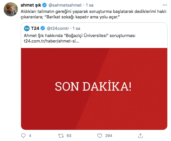 Eski HDP Milletvekili Ahmet Şık hakkında soruşturma! 'Sokağa çıkın' demişti - Resim: 1