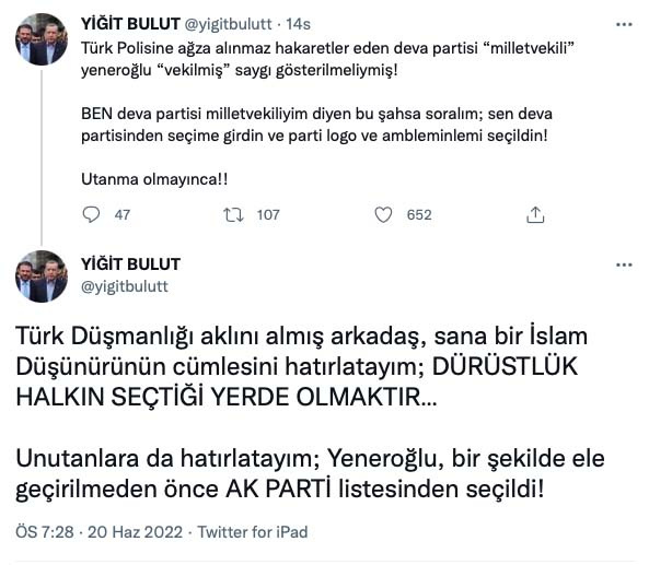 Yiğit Bulut'tan Ali Babacan'a: Var mı cesaretin, sen ben ve Erdoğan arasında neler yaşandı? - Resim: 0