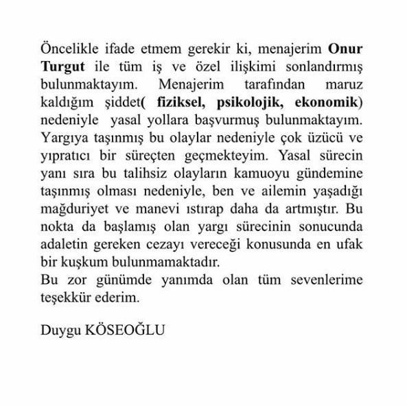 Duygu Köseoğlu sapık ilişkiye zorladı deyip sevgilisini ifşa etti - Resim: 2