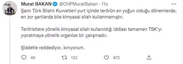 CHP'de 'kimyasal' gerilimi! İzmir milletvekili Murat Bakan: Kınıyorum! - Resim: 0