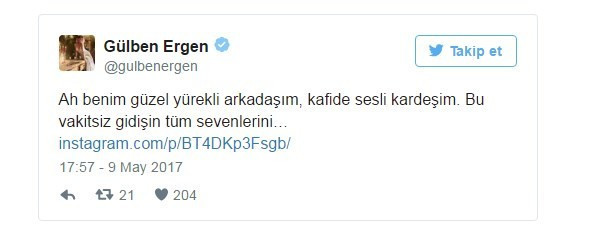 Erkal’ın beyin ölümü ünlüleri yasa boğdu! - Resim: 2