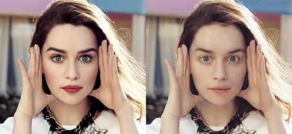 Ünlülere şok makyaj silen uygulama çıktı - Resim: 2