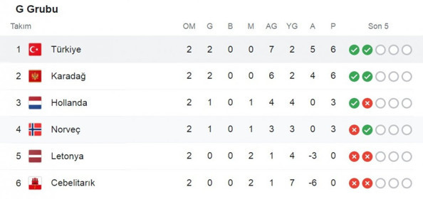 A Milli Takımımız, grupta liderliği ele geçirdi - Resim: 0