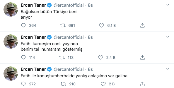 Ercan Taner Fatih Altaylı'nın telefonunu Twitter'da ifşa etti - Resim: 3