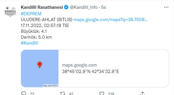 Deprem oldu! Çok fena sallandı AFAD şiddetini açıkladı - Resim: 1