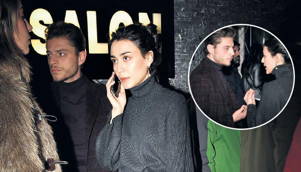 Galada kavga! Herkesin ortasında birbirlerine girdiler - Resim: 4