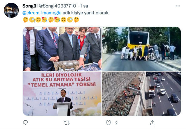 Ekrem İmamoğlu 'icraat' dedi paylaşımına yorum yağdı en dikkat çekeni ise bu oldu - Resim: 2
