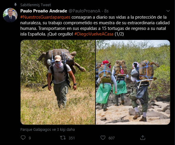 44 yıl çiftleşerek türünü kurtaran kaplumbağa Diego emekli oldu! - Resim: 4