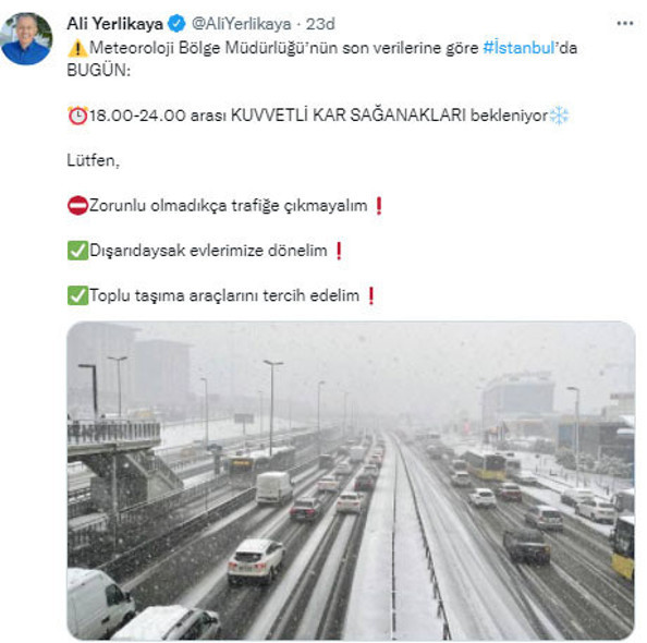 İstanbul acayip bir kar fırtınasına tutuldu Ali Yerlikaya 'acil eve dönün' çağrısı yaptı - Resim: 1