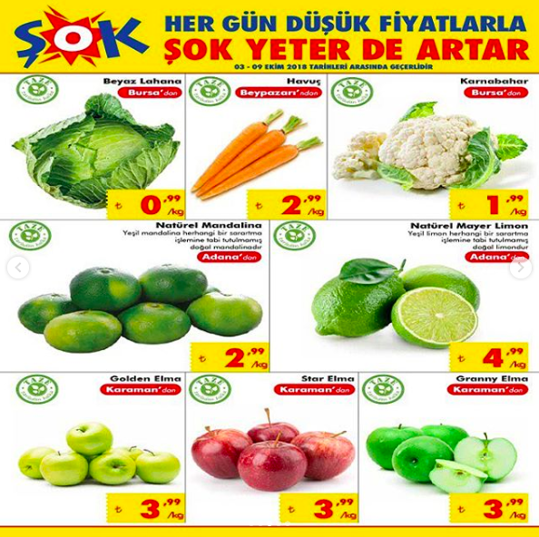 ŞOK aktüel 3 Ekim katalog ürün detaylı fiyat incelemesi  - Resim: 2
