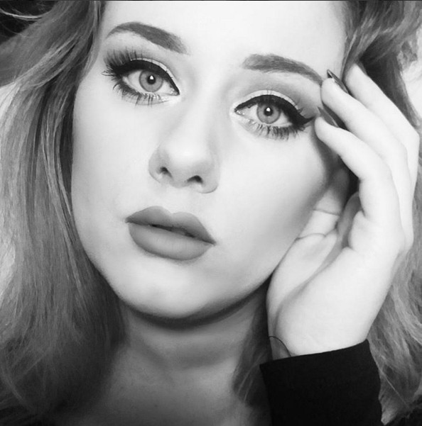 Adele'in benzeri sosyal medyayı salladı! - Resim: 1