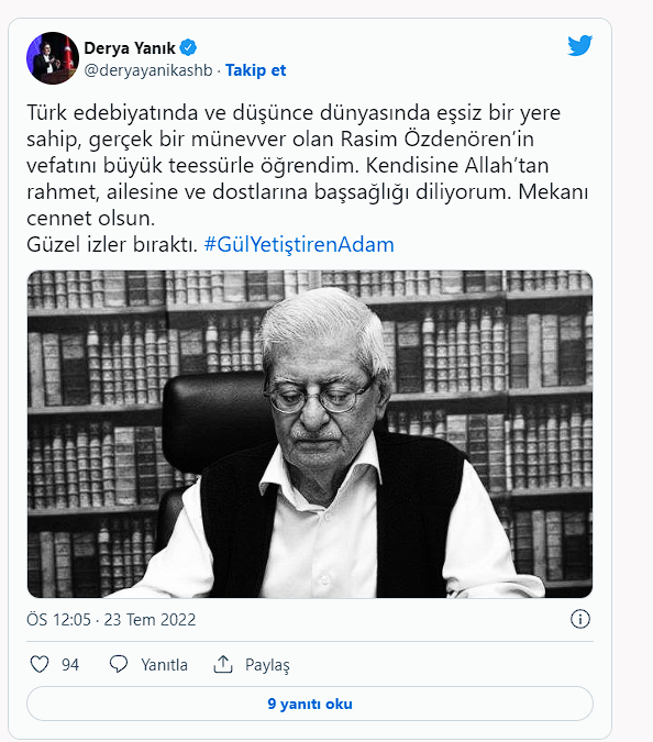 Türk edebiyatının usta yazarı Rasim Özdenören hayatını kaybetti - Resim: 3