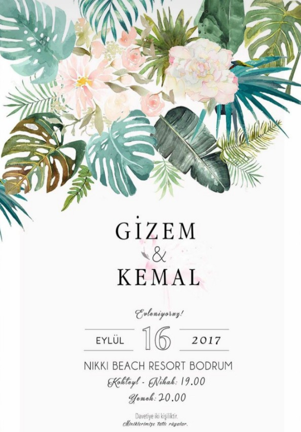İşte Gizem Karaca'nın düğün davetiyesi! - Resim: 4