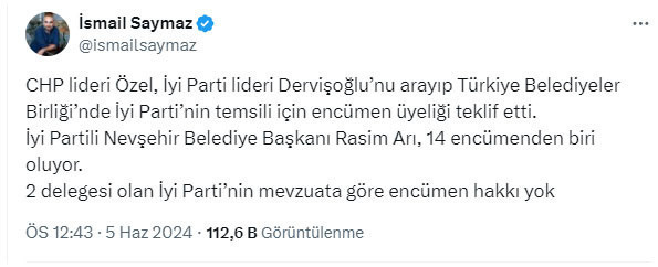 CHP Genel Başkanı Özgür Özel'den İYİ Parti  lideri  Müsavat Dervişoğlu'na telefon! - Resim: 0