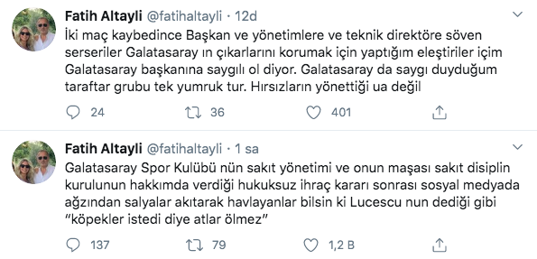 Fatih Altaylı Galatasaray'dan ihraç edildi tepki gösterdi: Köpekler istedi diye atlar ölmez - Resim: 0