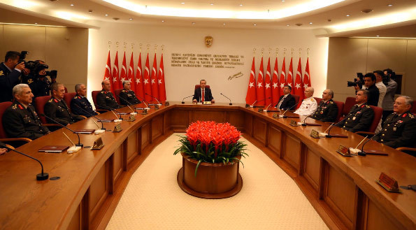 Yüksek Askeri Şura toplantısı başladı - Resim: 1