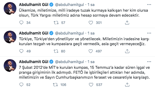 Abdulhamit Gül: Kumpaslara asla geçit vermeyeceğiz - Resim: 0