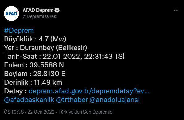 Balıkesir'de korkutan deprem: İstanbul'da da hissedildi! - Resim: 0