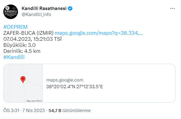 İzmir'de deprem oldu! Kandilli Rasathanesi son depremin şiddetini açıkladı - Resim: 0