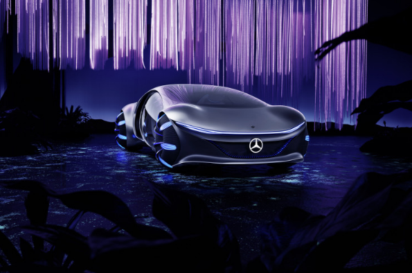 Mercedes Benz yeni modeli Vision AVTR ile adeta geleceğe götürdü! - Resim: 2