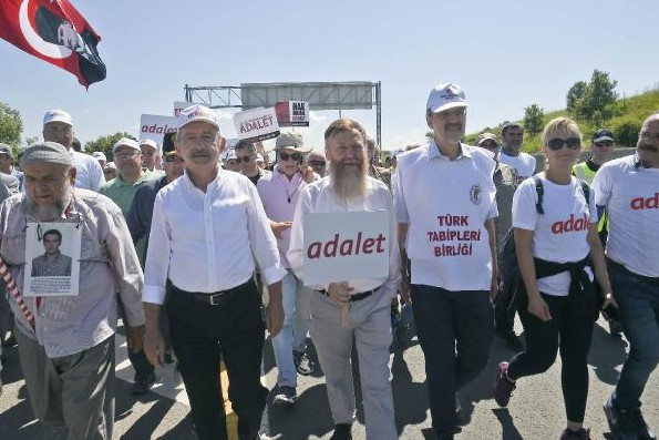 Kemal Kılıçdaroğlu 9. günde nerede? Yürüyüşte kimler var? - Resim: 4