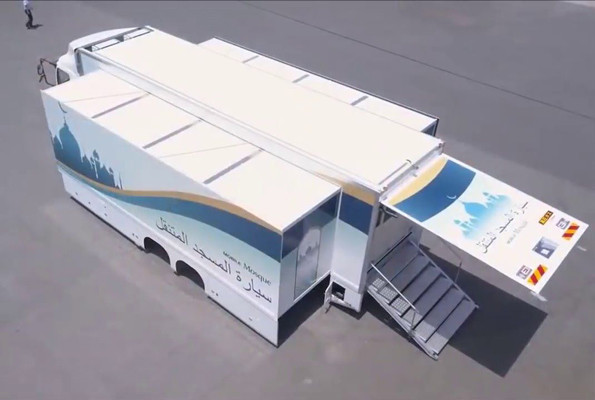 Arazi fiyatları artınca mobil cami yaptılar 45 ülkeden sipariş geldi - Resim: 3