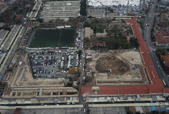 Rami Kışlası'nda kütüphane çalışması havadan görüntülendi - Resim: 2