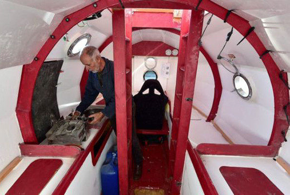 Kapsülle Atlas Okyanusunu geçmeye hazırlanıyor - Resim: 2