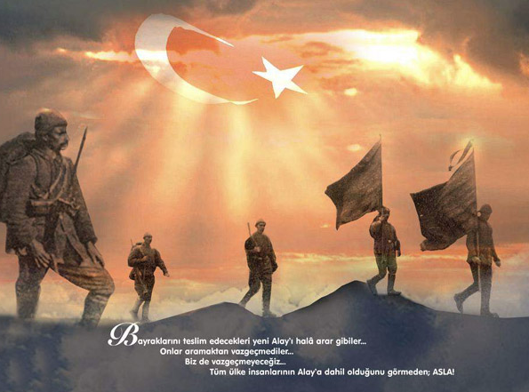 Kendi cenaze namazını kılan şehitler - Resim: 2