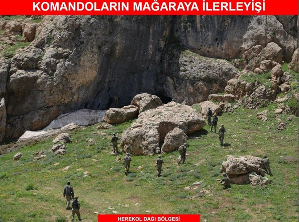 PKK'ya ağır darbe birden çok mağara tespit edildi - Resim: 4
