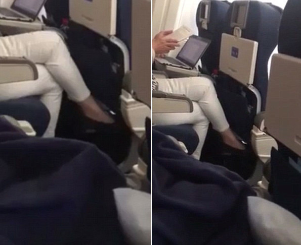 Uçakta battaniye altında rezalet ifşa oldu ortalık karıştı - Resim: 3