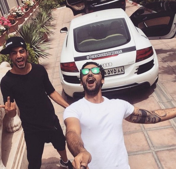 Her pozları olay! İran'ın zengin çocuklarına bakın! - Resim: 2