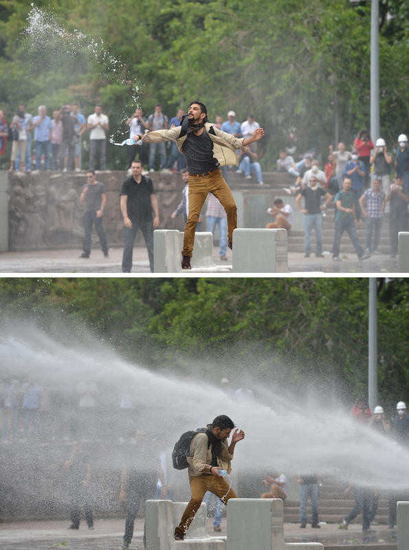 Gezi olayları son 24 saatten en sıcak kareler - Resim: 3