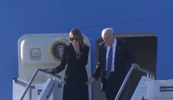Melania Trump'ın siniri geçmedi yine aynı hareket - Resim: 4