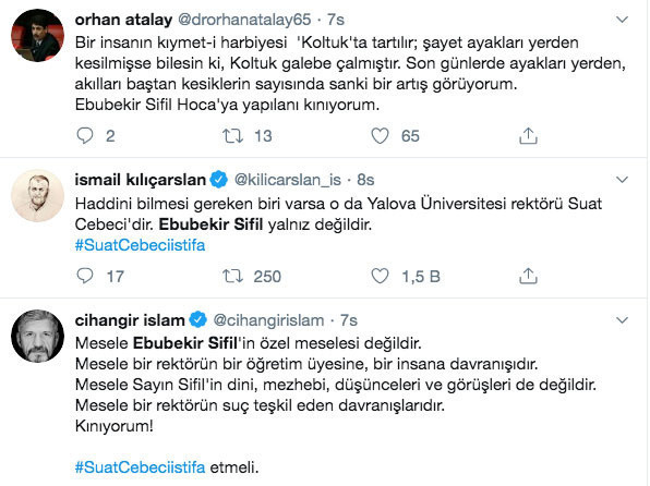 Rektör Suat Cebeci yazar Ebubekir Sifil'i böyle kovdu Suat Cebeci istifa TT oldu - Resim: 1