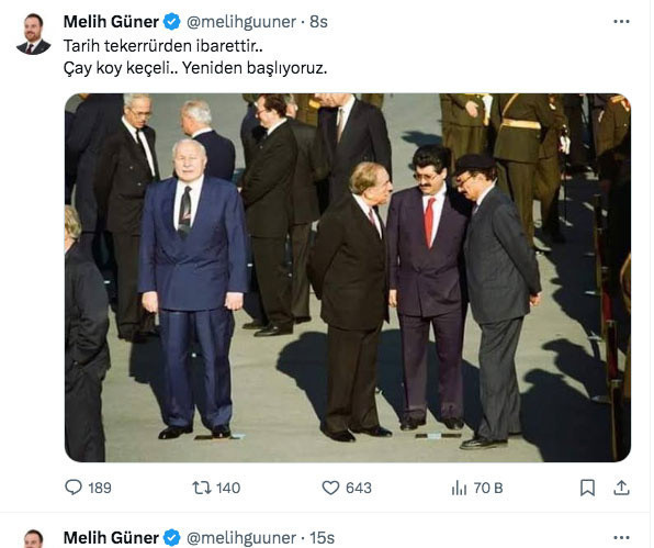 Erdoğan çay sohbetine Fatih Erbakan'ı davet etmedi YRP'den fotoğraflı yanıt geldi - Resim: 0