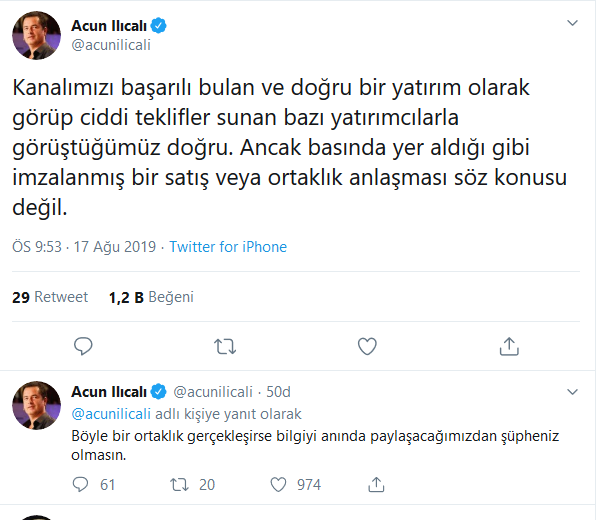 Acun Ilıcalı, kanalının yüzde 57'sini sattı - Resim: 0