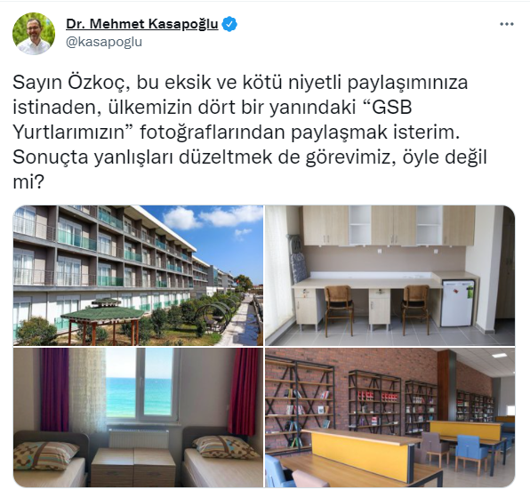 CHP'li Özkoç'tan 'eksik ve kötü niyetli' paylaşım! Bakan Kasapoğlu, yurt cevabı verdi - Resim: 1