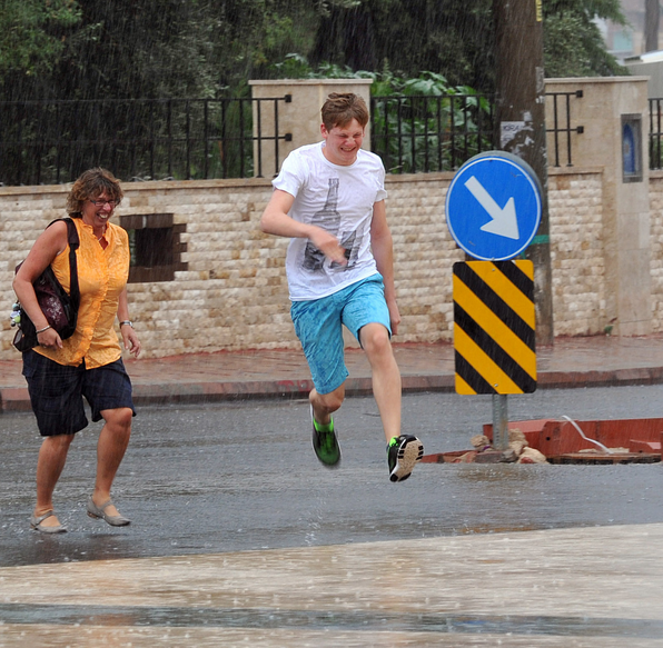 Antalya'yı bayramda sel aldı - Resim: 1