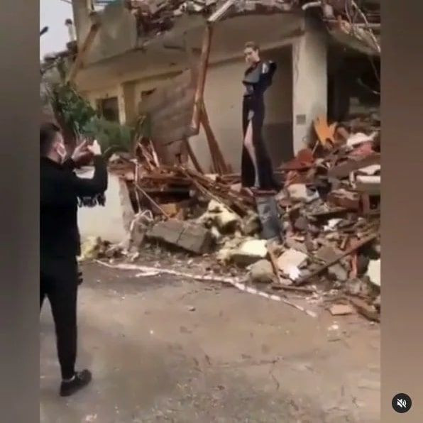 Farkındalık deyip deprem enkazında poz vermişti Itır Esen kendisini böyle savundu - Resim: 3