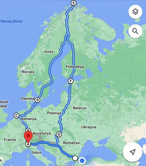 Tofaş Şahin ile 21 günde İstanbul'dan Kuzey Kutbu'na gitti geri döndü 14 bin kilometre yol yaptı - Resim: 3