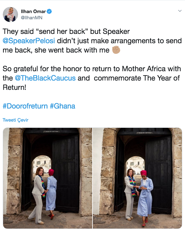 Göçmen kökenli vekil Ilhan Omar Donald Trump'ı sosyal medyadan trolledi - Resim: 4