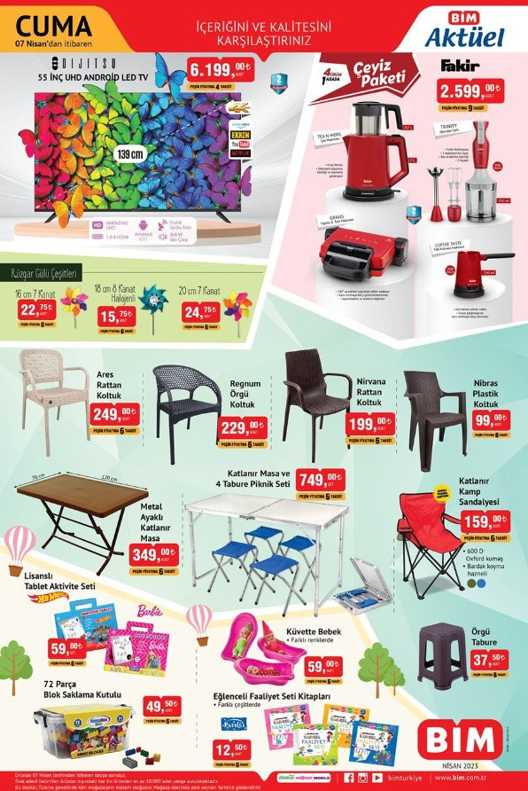 BİM 7 Nisan 2023 aktüel ürünler kataloğu! BİM'de bu cuma hangi indirimli ürünler var? - Resim: 3
