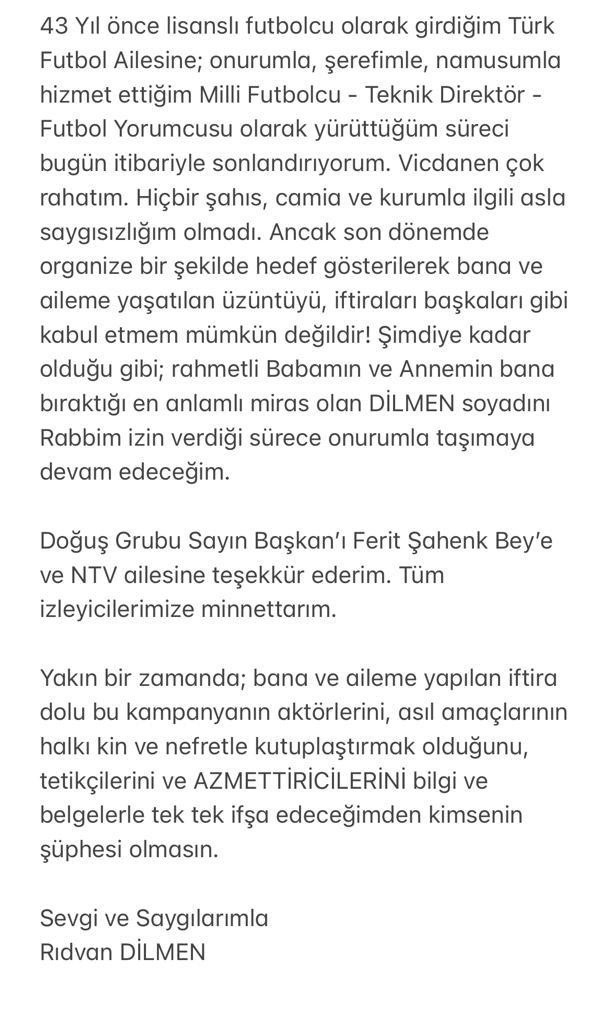 Rıdvan Dilmen, NTV'den ayrıldı yorumculuğu bıraktı - Resim: 0