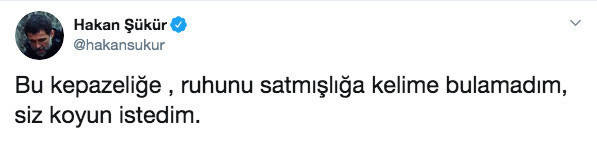 FETÖ'cü Hakan Şükür'den Ali Saydam'a ağır sözler ruhunu satmış - Resim: 0