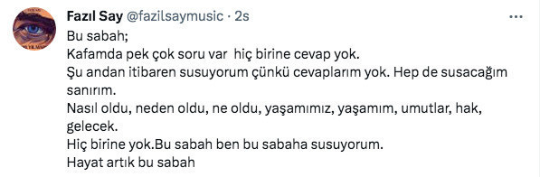 Fazıl Say'dan seçim sonuçları açıklaması: Şu andan itibaren susuyorum - Resim: 0